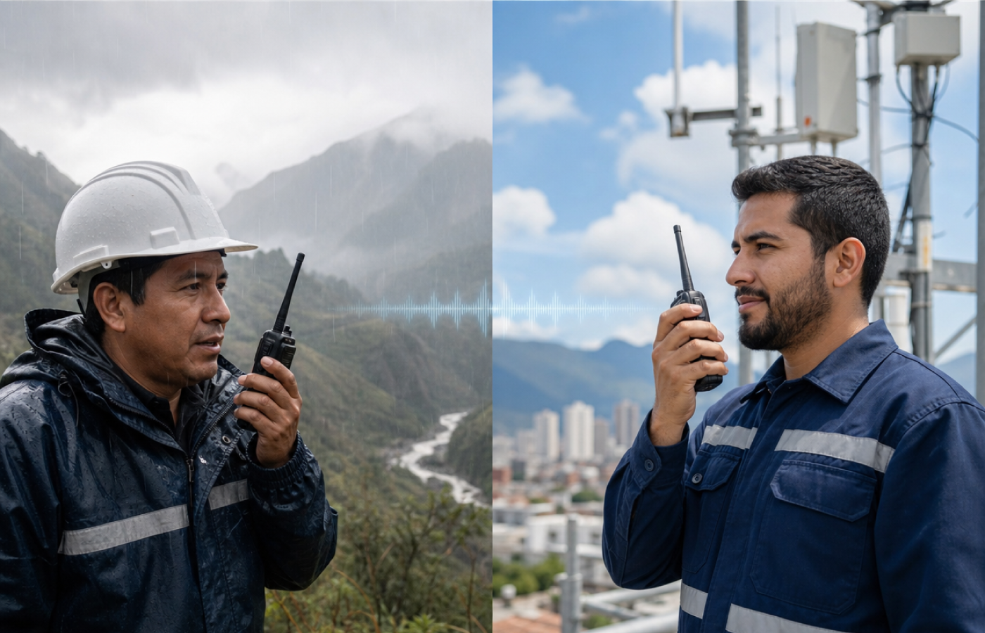 Red de comunicaciones que conecta diferentes ciudades